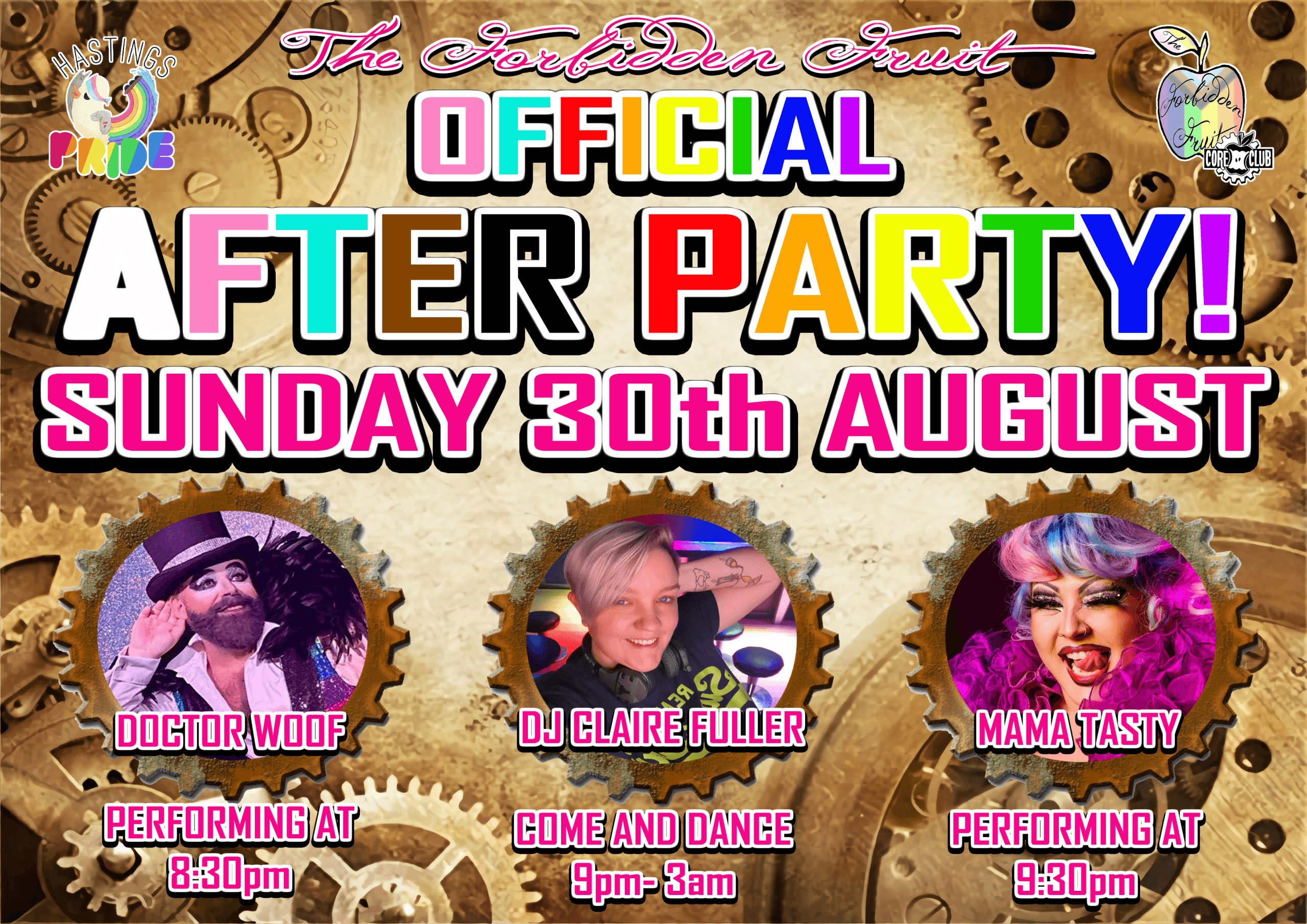 Official Pride After Party - St Leonards